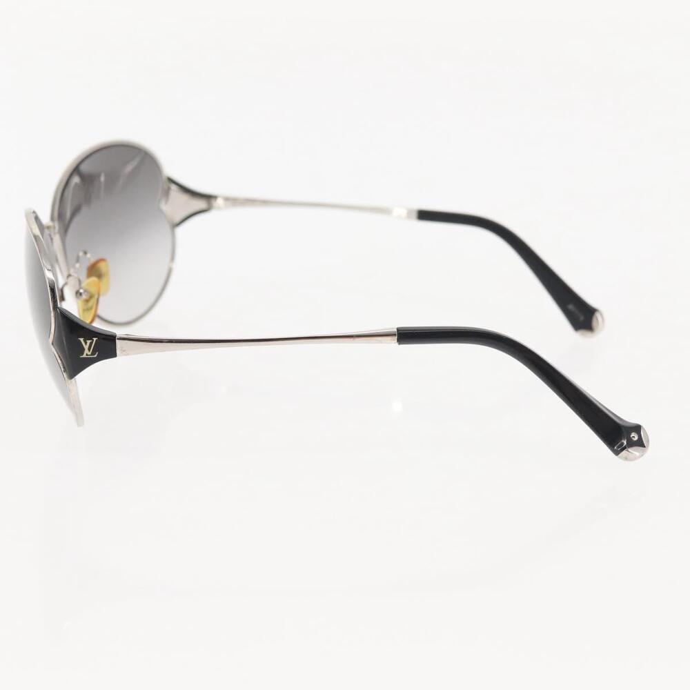 LOUIS VUITTON Daisy Sunglasses Metal Silver Z0261U LV Auth 143996 - Picture 5 of 13